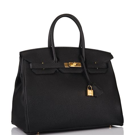 hermes birkin 35cm black togo|hermes birkin 35 for sale.